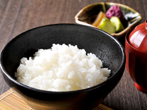 Arroz organico Japones al vapor - Organic steamed Japanese rice