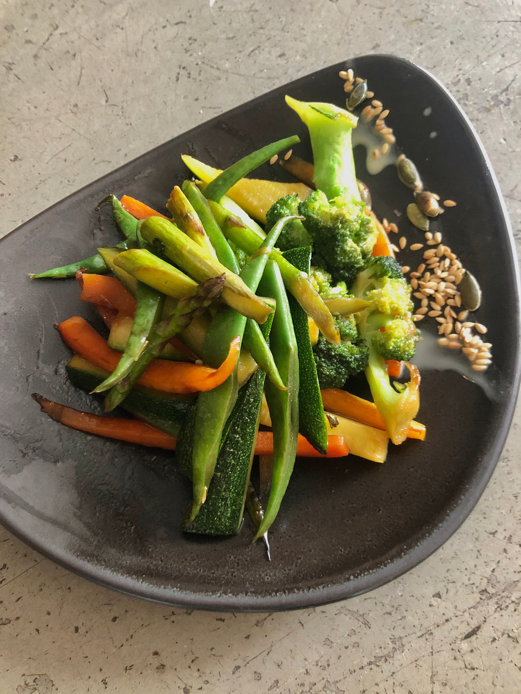 Verduras Teppaniaky - Teppaniaky Vegetables (vegan)